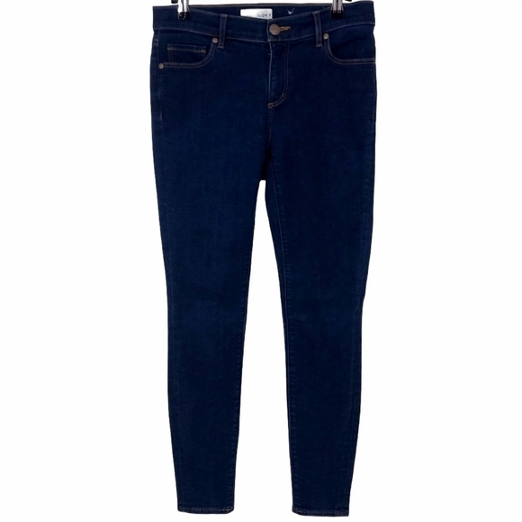 LOFT Ann Taylor Dark Wash Skinny Jean Legging - Picture 1 of 8